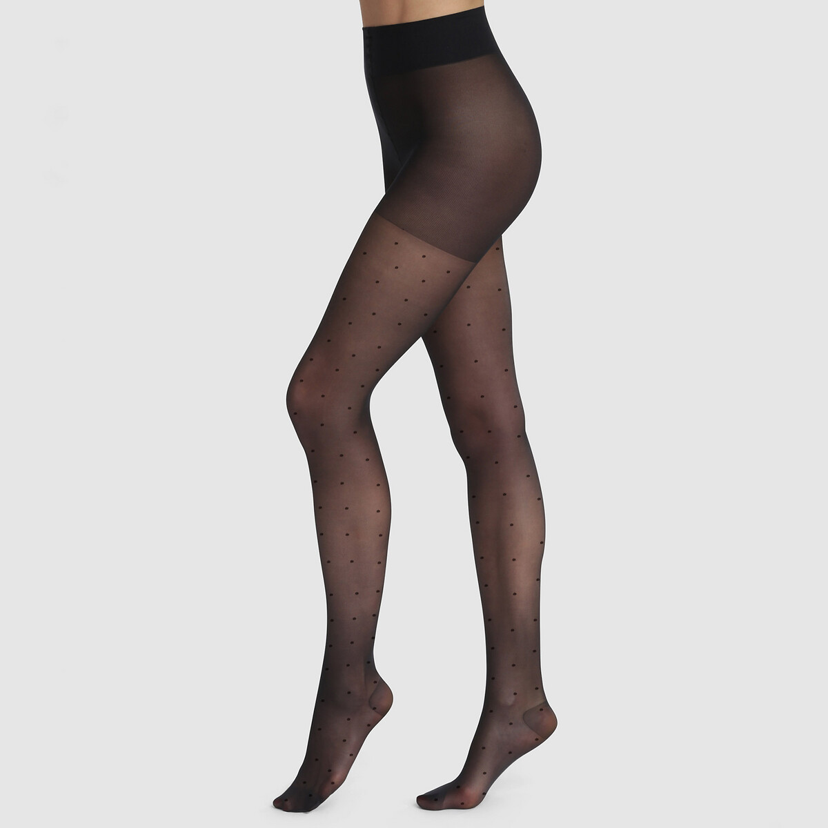 Meia-calça DIM<br>Sandália Perfect Contention 25D