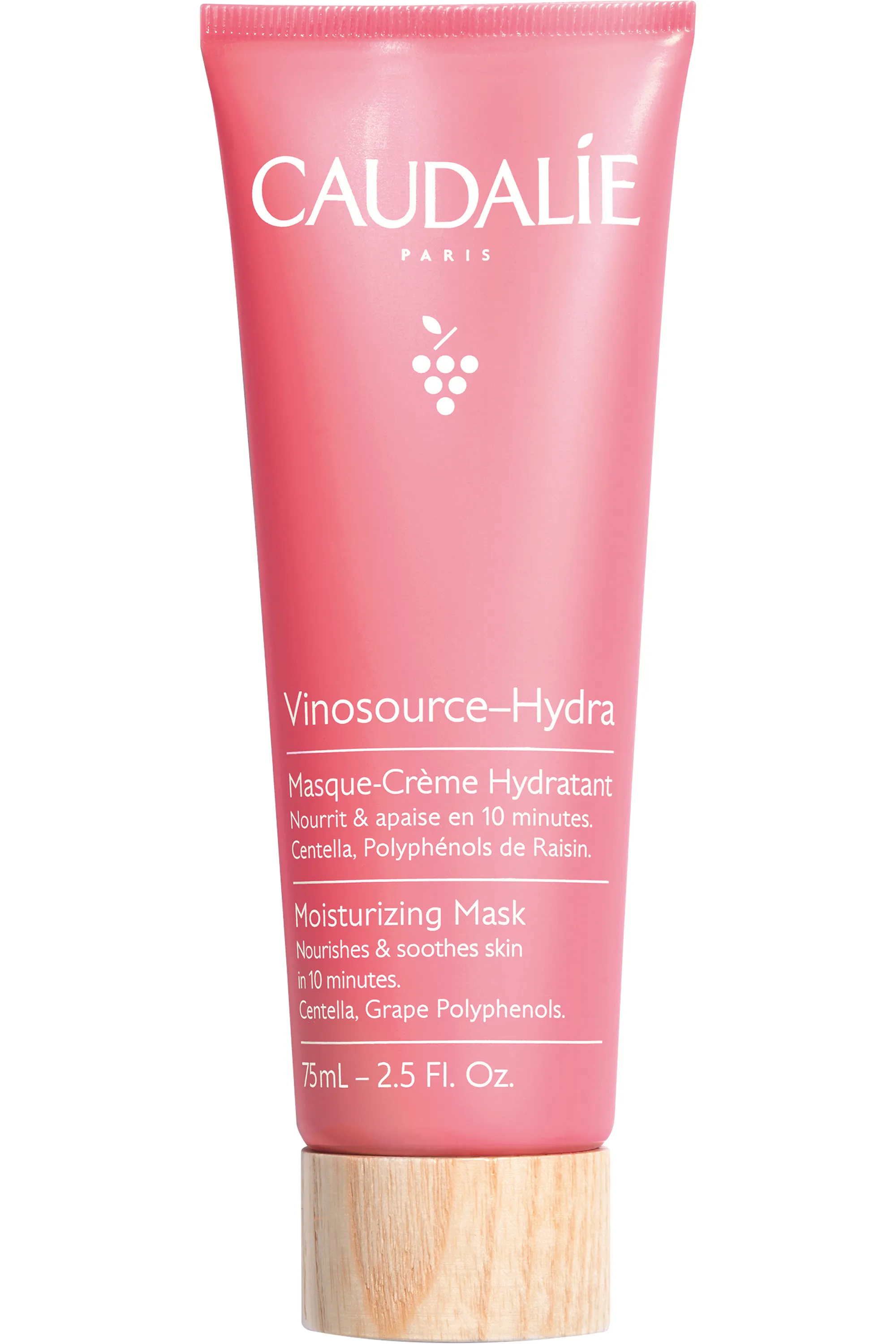 Caudalie Masque Crème Hydratant Vinosource-Hydra-75 ml