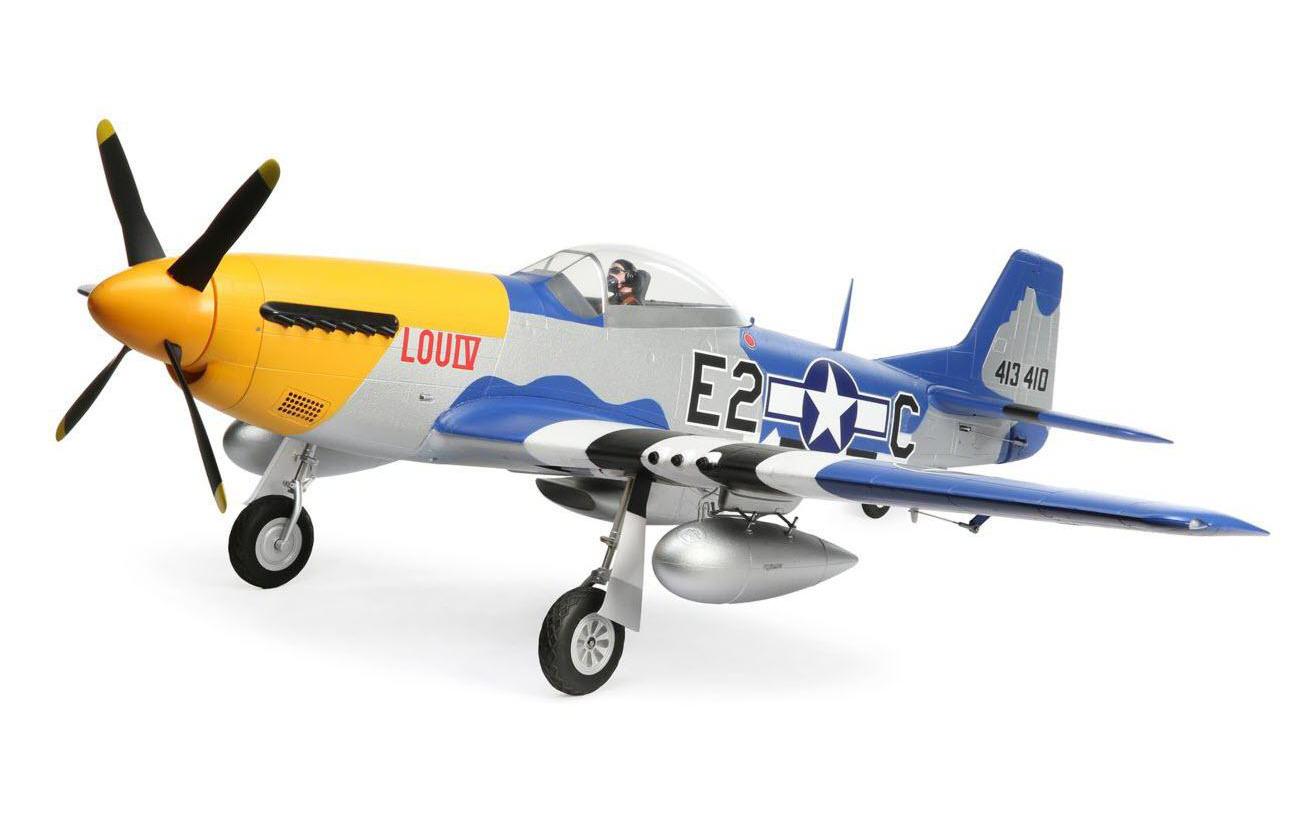 Flugzeug P-51D Mustang 1500 mm BNF Basic<br>Warbird