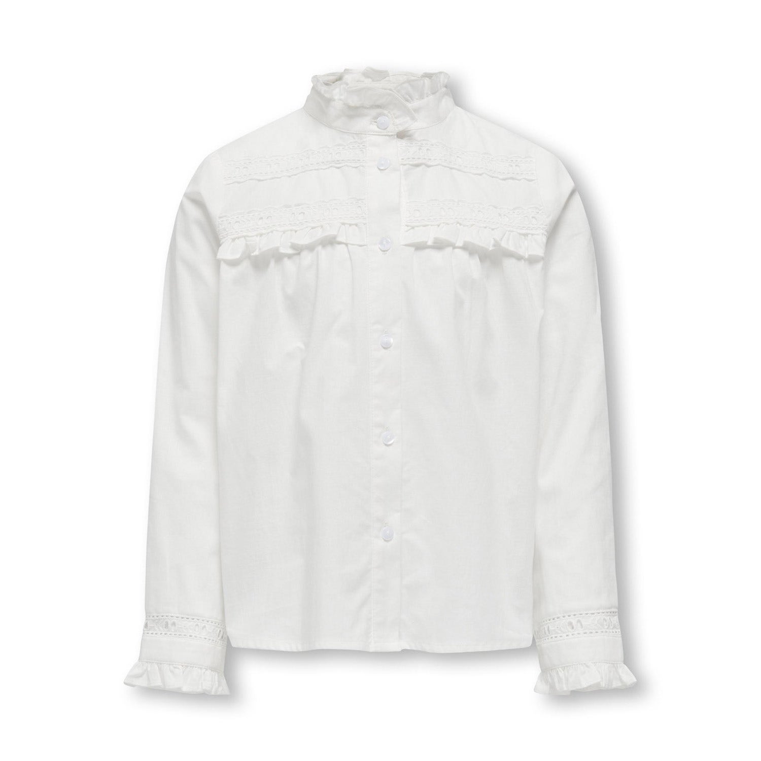 ONLY Kids  Lina Frill Lace Shirt