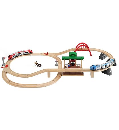 BRIO WoRød Togbane - 42 dele - Stor - P? Rejse 33512