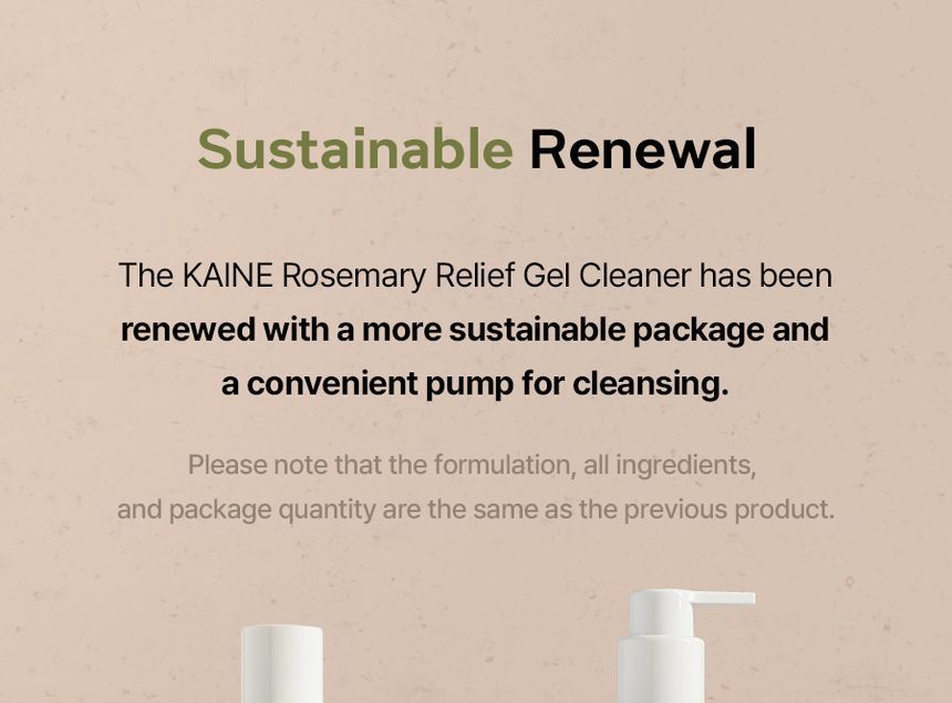 KAINE - Rozemarijn Relief Gel Reiniger
