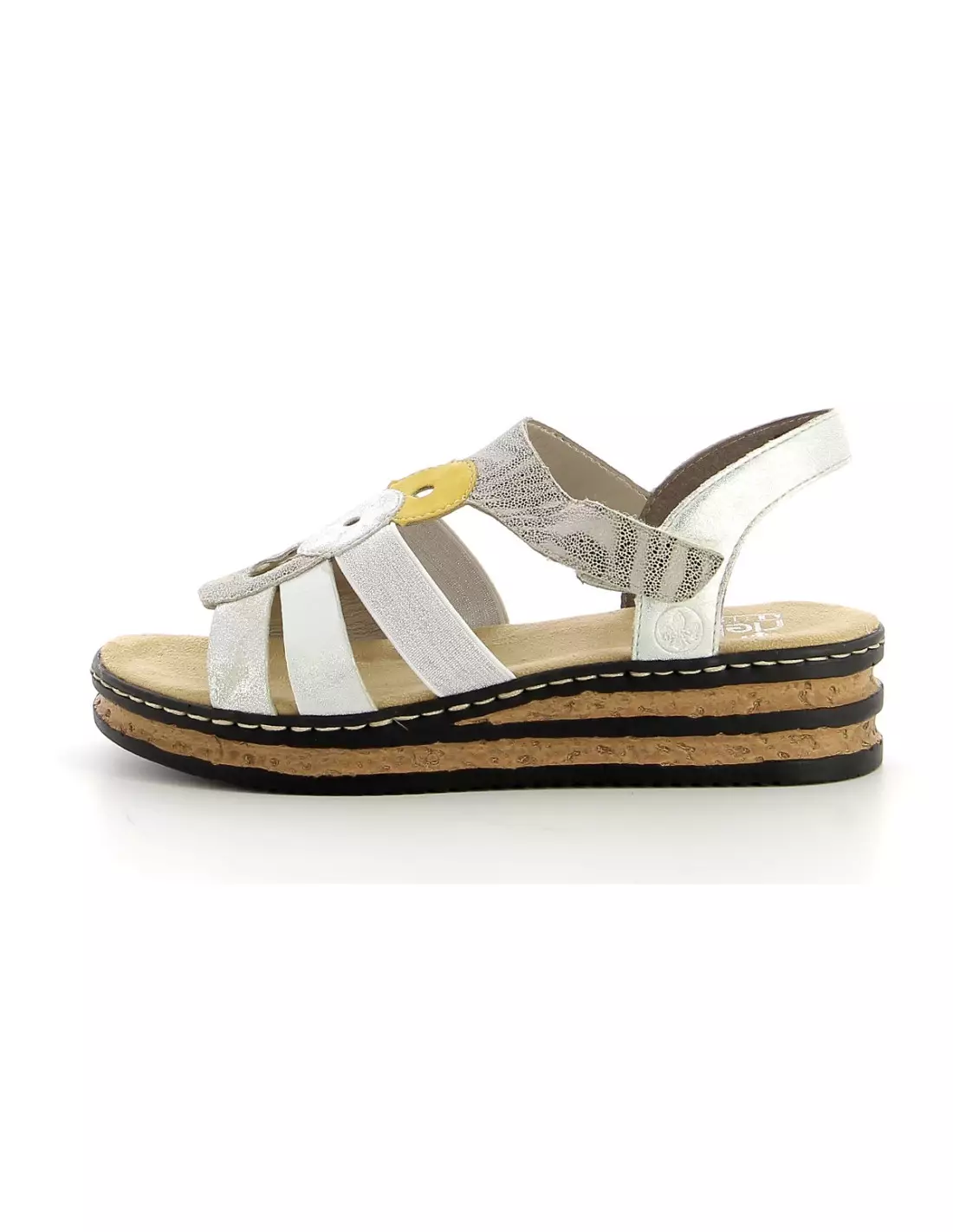 RIEKER RIEARES - Sandales & nu-pieds Silver