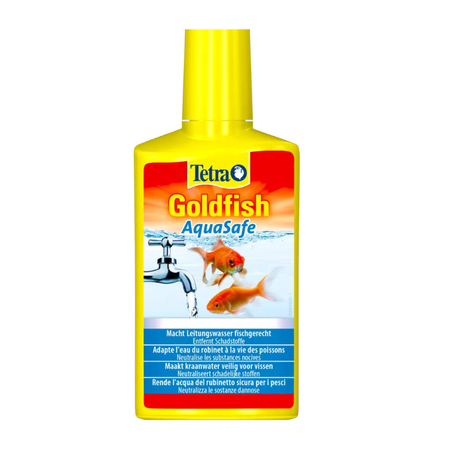 Condicionador de água para aquário Tetra Goldfish AquaSafe