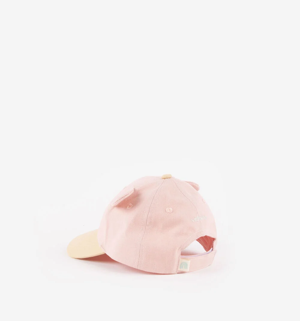 CASQUETTE COTON ANIMAUX Casquette enfant ROSA