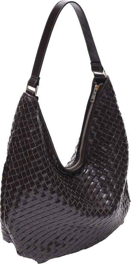ADAX Salerno shoulder bag Mindy Mørkebrun