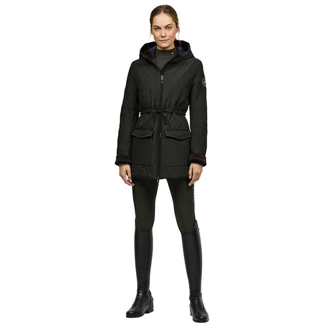 Winterjas Tommy Hilfiger Forest Donkergroen