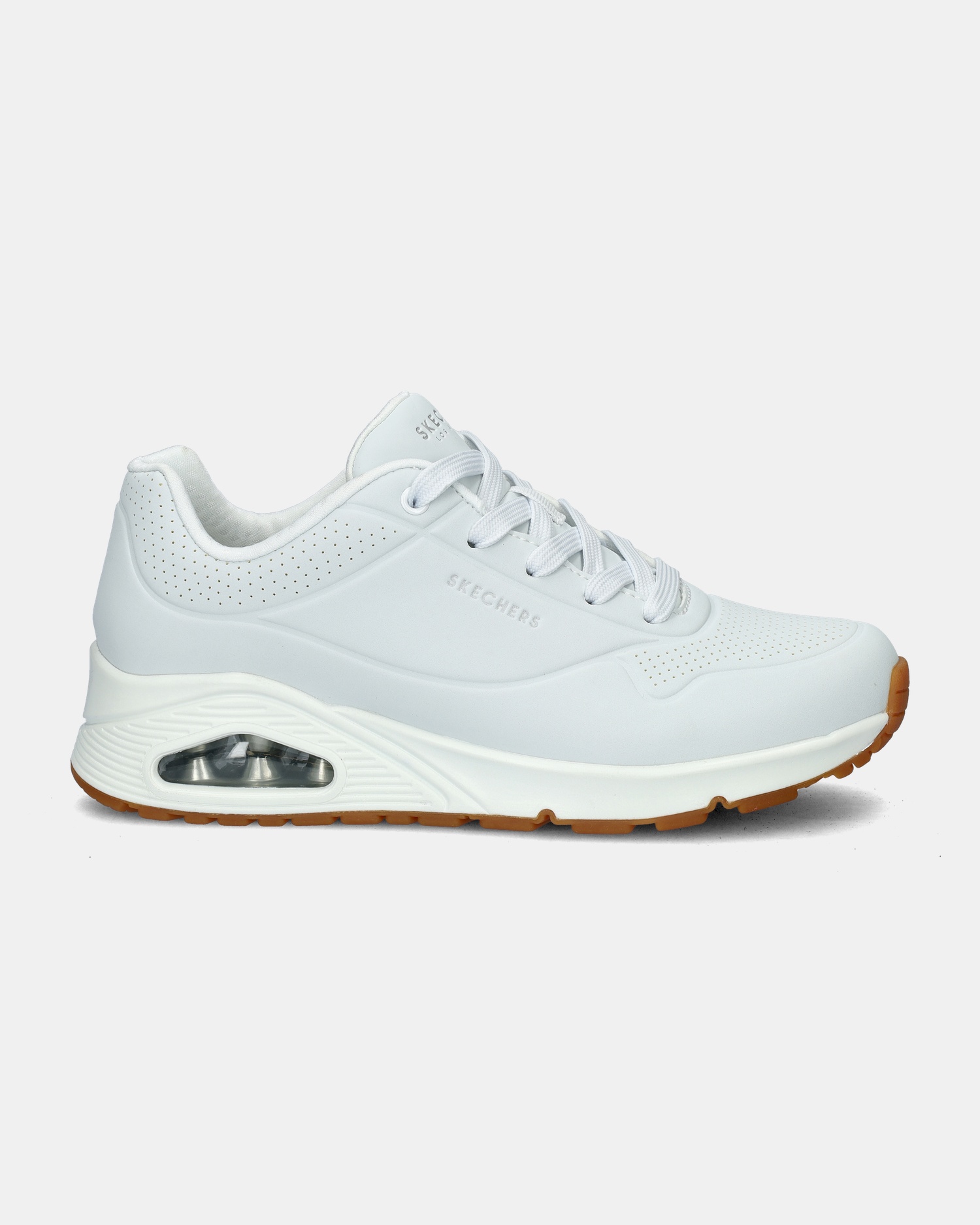Skechers Uno Wide Lage sneakers  - wit