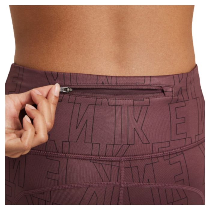 Nike Dame Lange tights Dri-Fit Run Division Fast Tight Rød