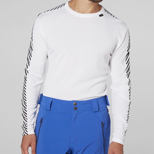T-shirt thermique HELLY HANSEN LIFA STRIPE CREW WHITE