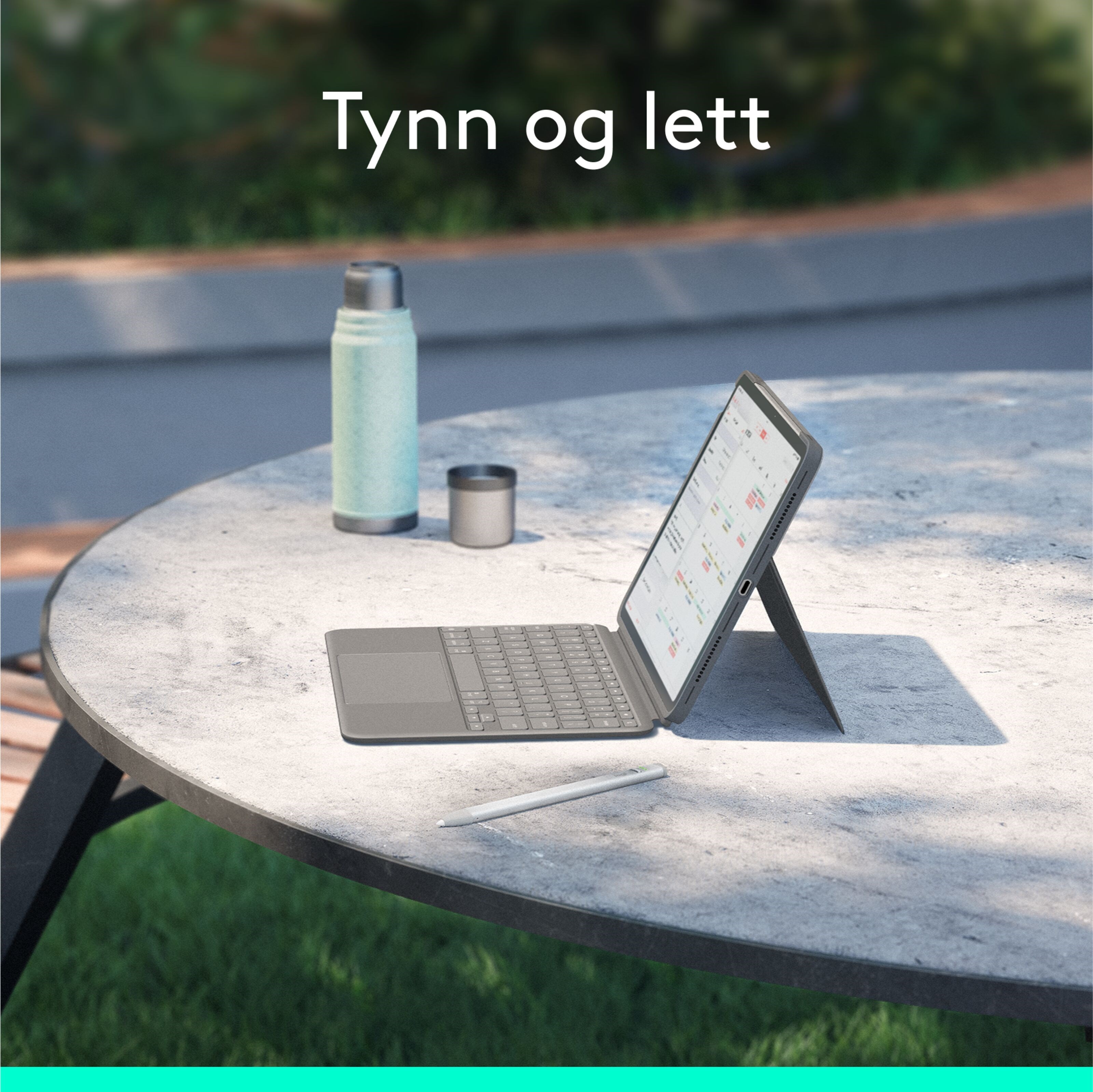 Logitech Combo Touch til iPad Air 11'' (M2 og gen. 5)