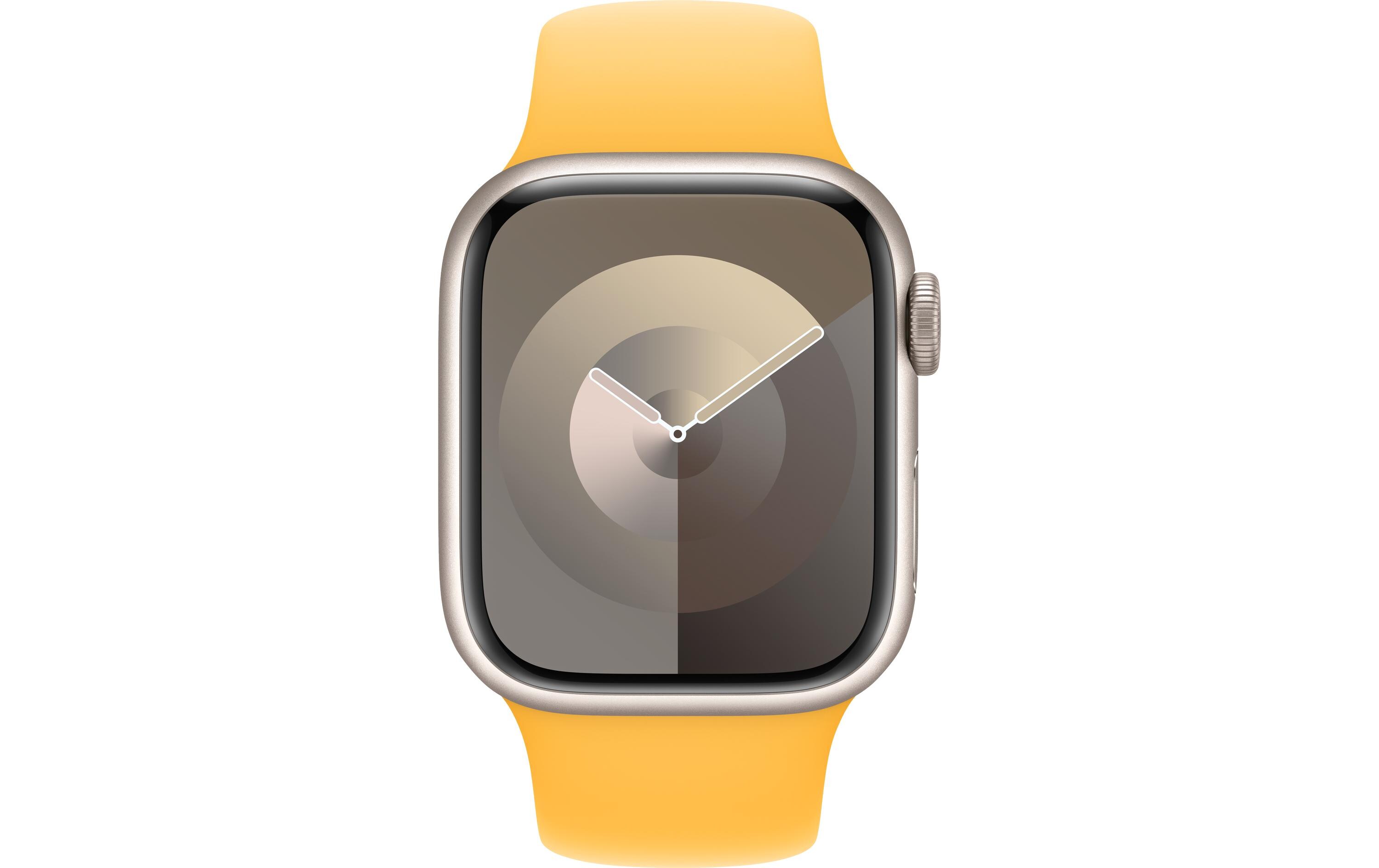 Sport Band 41 mm Warmgelb S/MArmband zu Apple Watch 41 mm