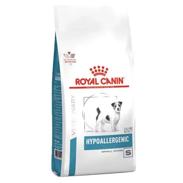 Ração seca hipoalergênica Royal Canin Veterinary para cães de raças pequenas, 3,5 kg