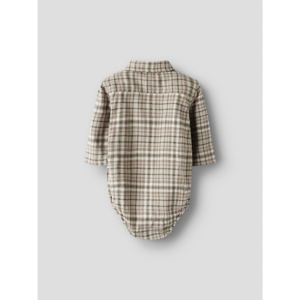 Køb Lil'Atelier Sepia Tint Nbmrebel Ls Body Skjorte Lil