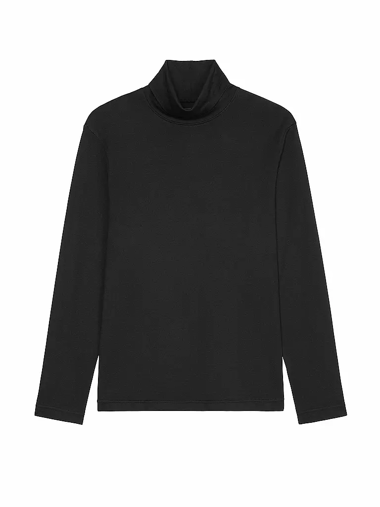 MARC O'POLO Langarmshirt  schwarz