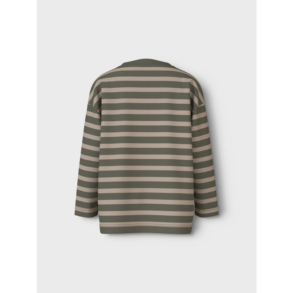 Køb Name It Dusty Olive Vaksel Bluse