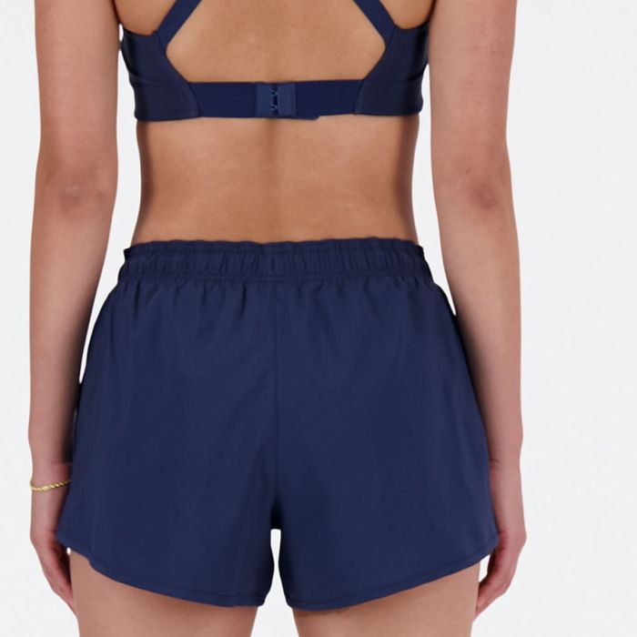 New Balance Dame Shorts Sport Essentials 3 Inch Shorts Blå