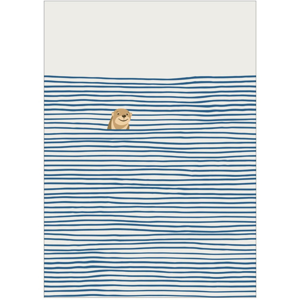 Køb Poster & Frame Little Dean - Otter Pop