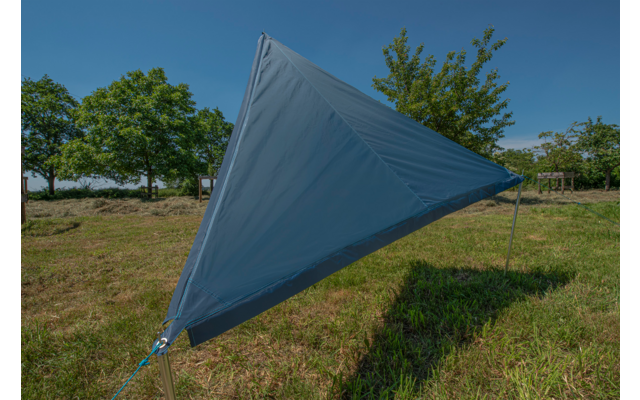 Bent Sonnensegel Zip-Protect Canvas Single mit Reißverschluss-Abdeckklappen