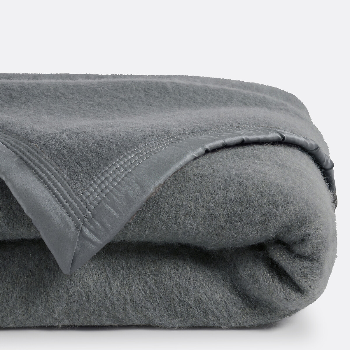 LA REDOUTE INTERIEURS<br>Manta em pura lã de barbear Woolmark 600 g/m2