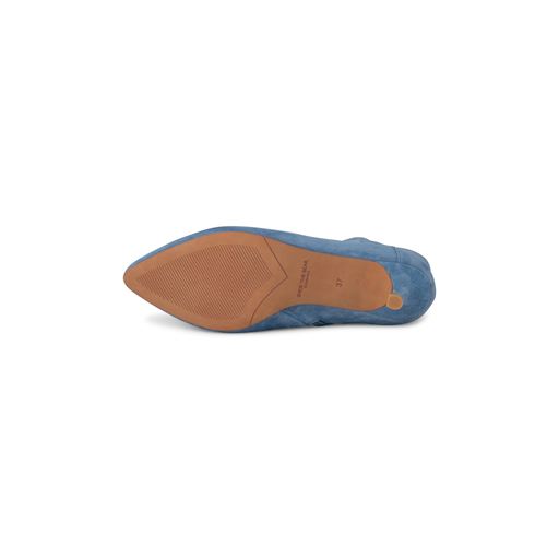 Shoe The Bear Saga Zip Støvle, Old Denim, 40