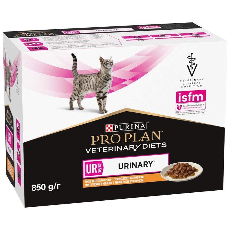 PURINA PRO PLAN Veterinary Diets Feline UR ST/OX Urinary, poulet