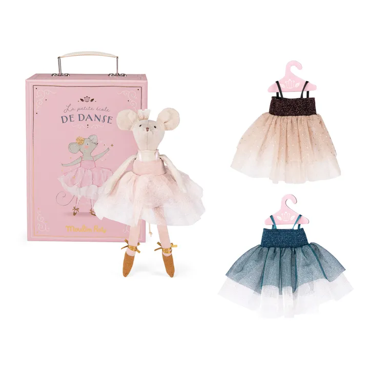 Moulin Roty Valise à tutus La petite école de danse