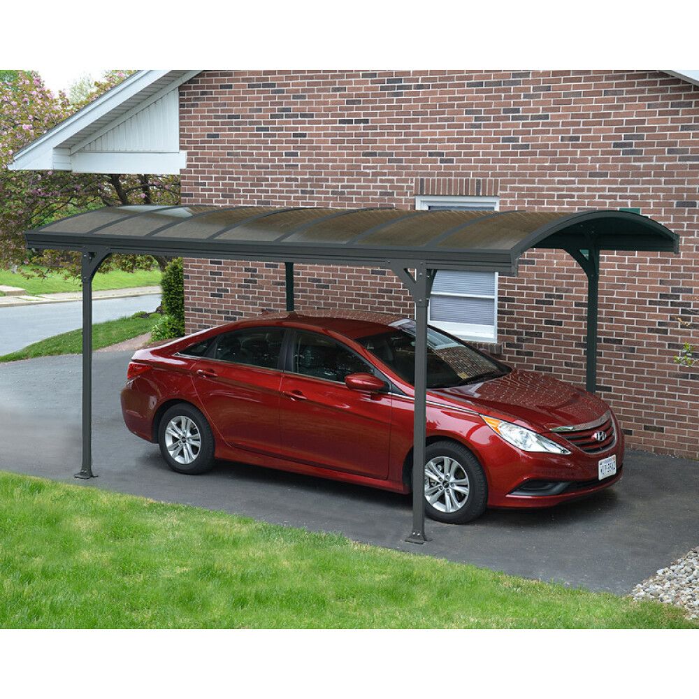 CARPORT CANOPIA VITORIA 14,6M² BRONSE/GRÅ