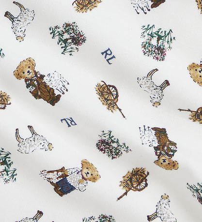 Polo Ralph Lauren Geschenkset - 3 Teile - Weiß/Braun m. Kuschelt