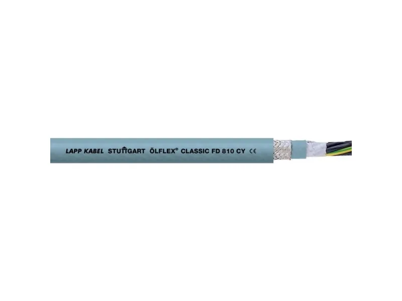 LAPP 26251/100 Slæbekædekabel ÖLFLEX® FD CLASSIC 810 CY 4 G 1.5 mm² Grå 100 m