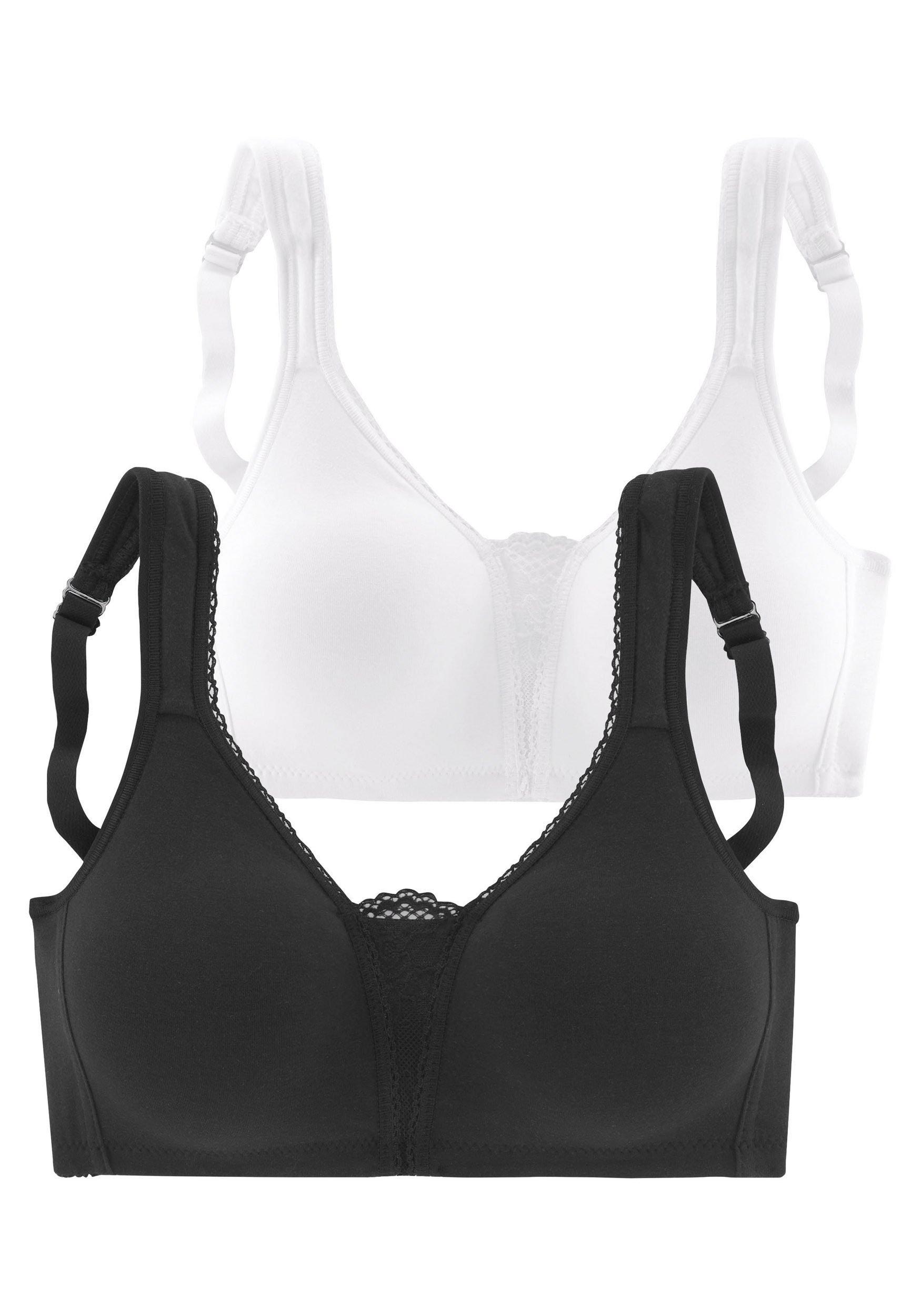 Doppelpack BHs ohne Bügel