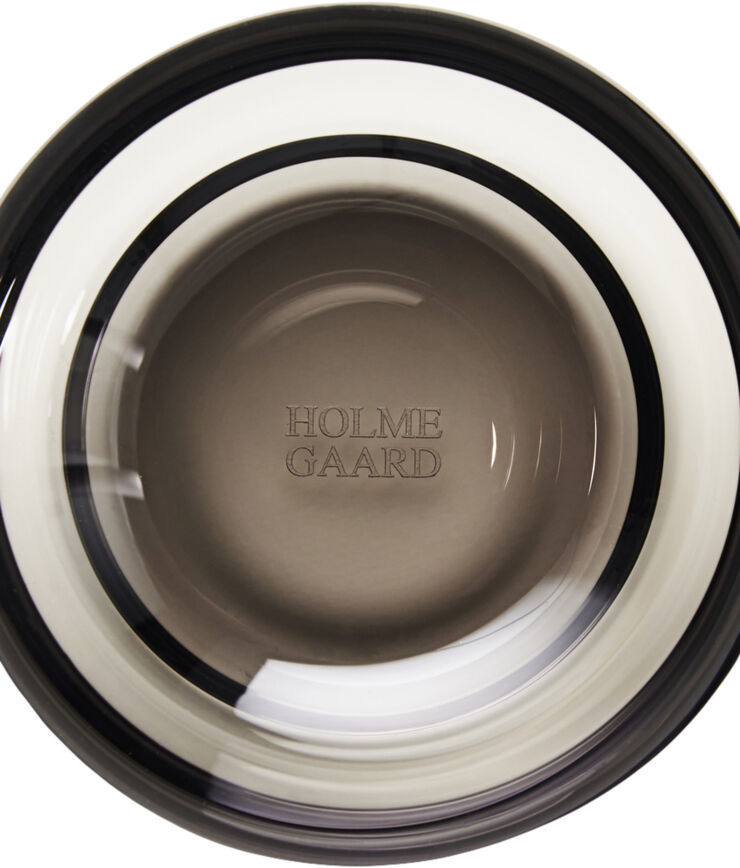 Holmegaard Flow Vandglas 35 cl smoke Grå