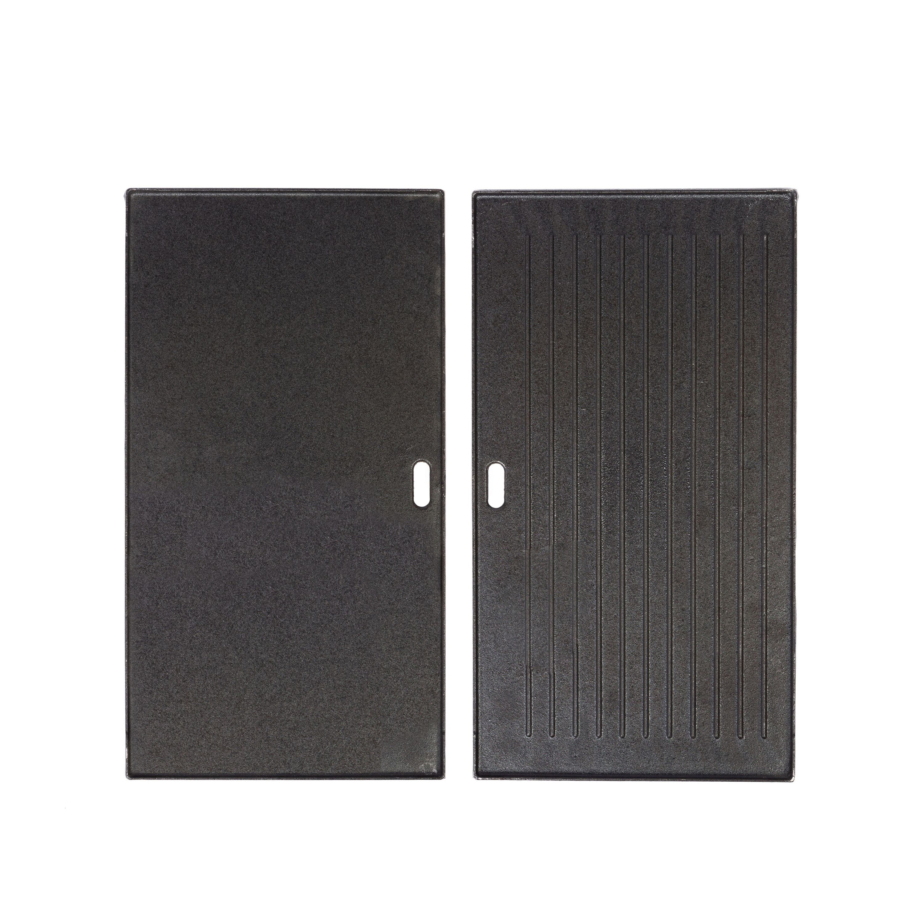 Grillplatte Gusseisen 36.5 x 20 cm