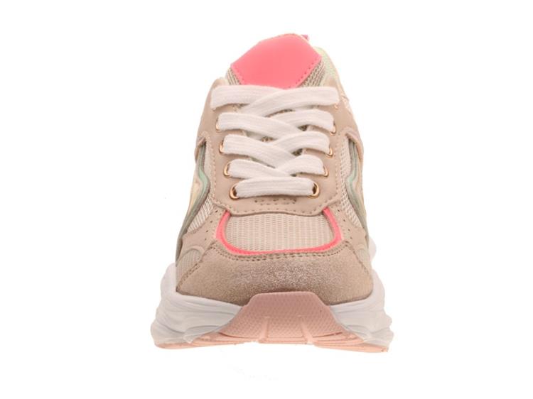Shoesme LW25S007 Beige Pink Green