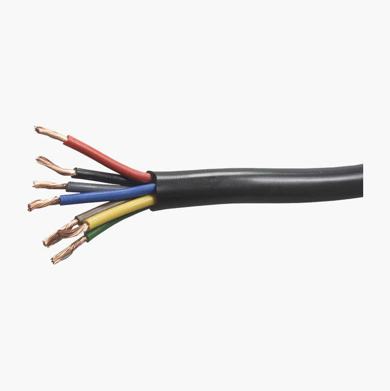 Kabel med syv ledere, 5 m