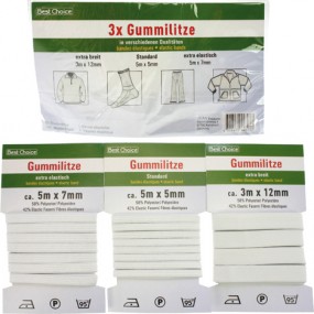 Gummilitze Sortiment 13 meter
