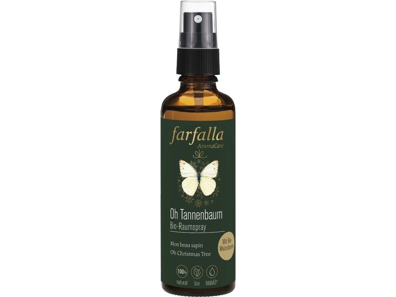 Farfalla Raumspray Oh Tannenbaum 75 ml Erfrischender und belebender Raumspray