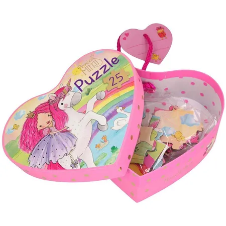 Depesche Princess Mimi Puzzle in Herzschachtel, 25 Teile