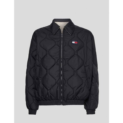 Tommy Jeans - CHAQUETATJM REVERSIBLE QUILTED JACKET BLACK Negro