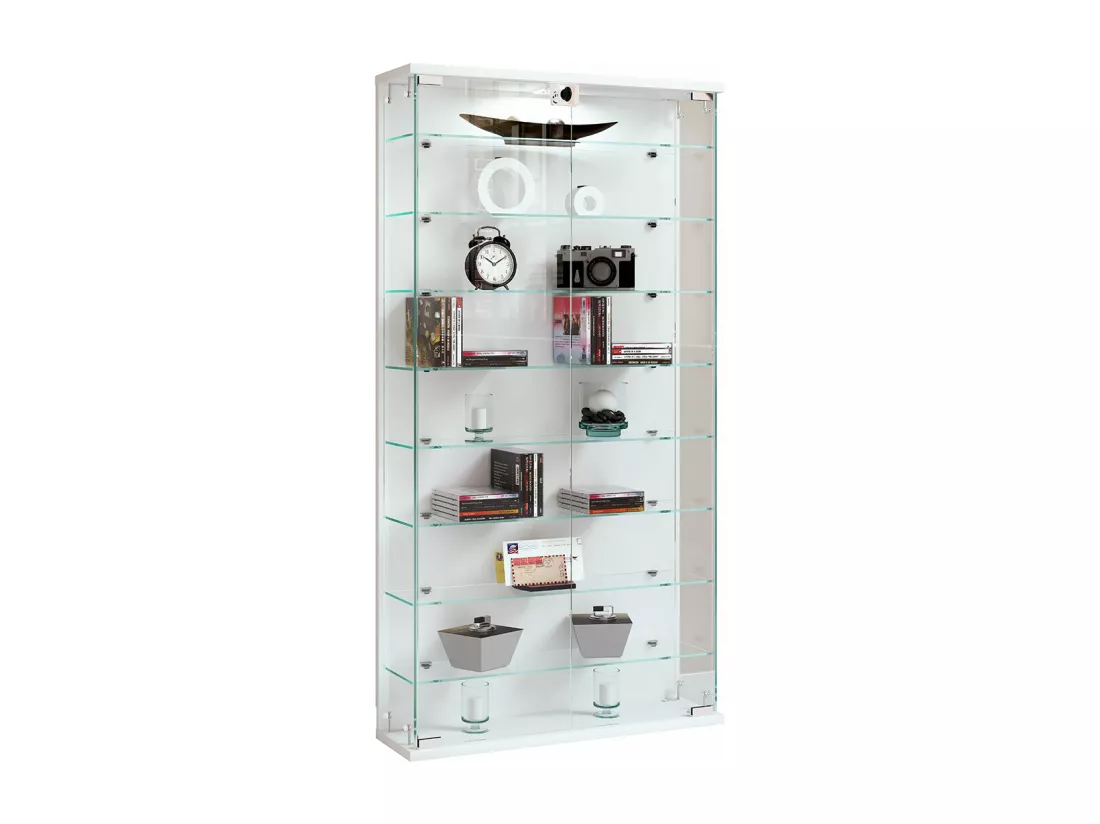 Vitrine murale en verre Relas L