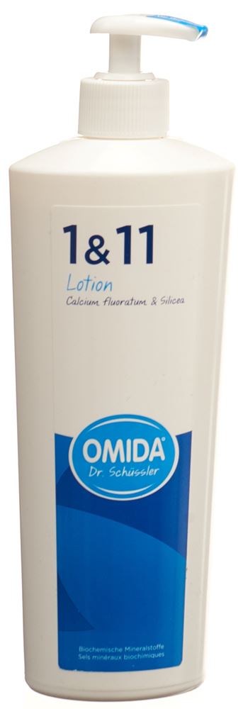 Omida Nr1&11 Calcium fluoratum & Silicea Lotion Lot Disp 500 ml