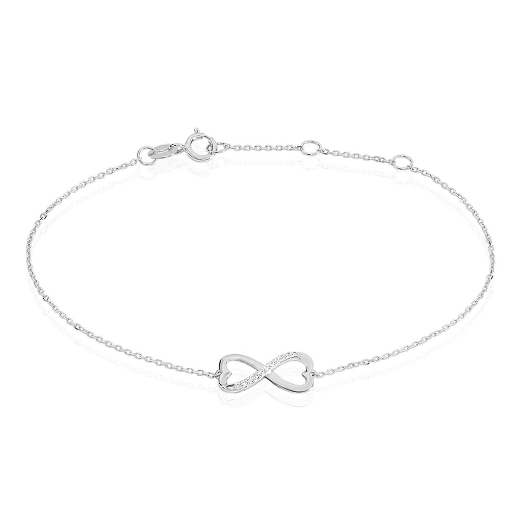 Bracelet Irmela Or Blanc Diamant