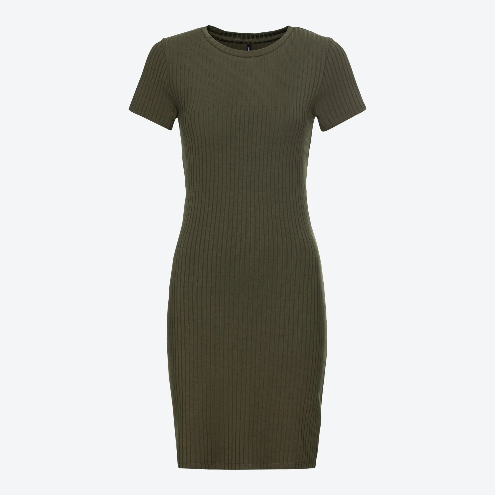 Damen-Kleid mit Rippstruktur