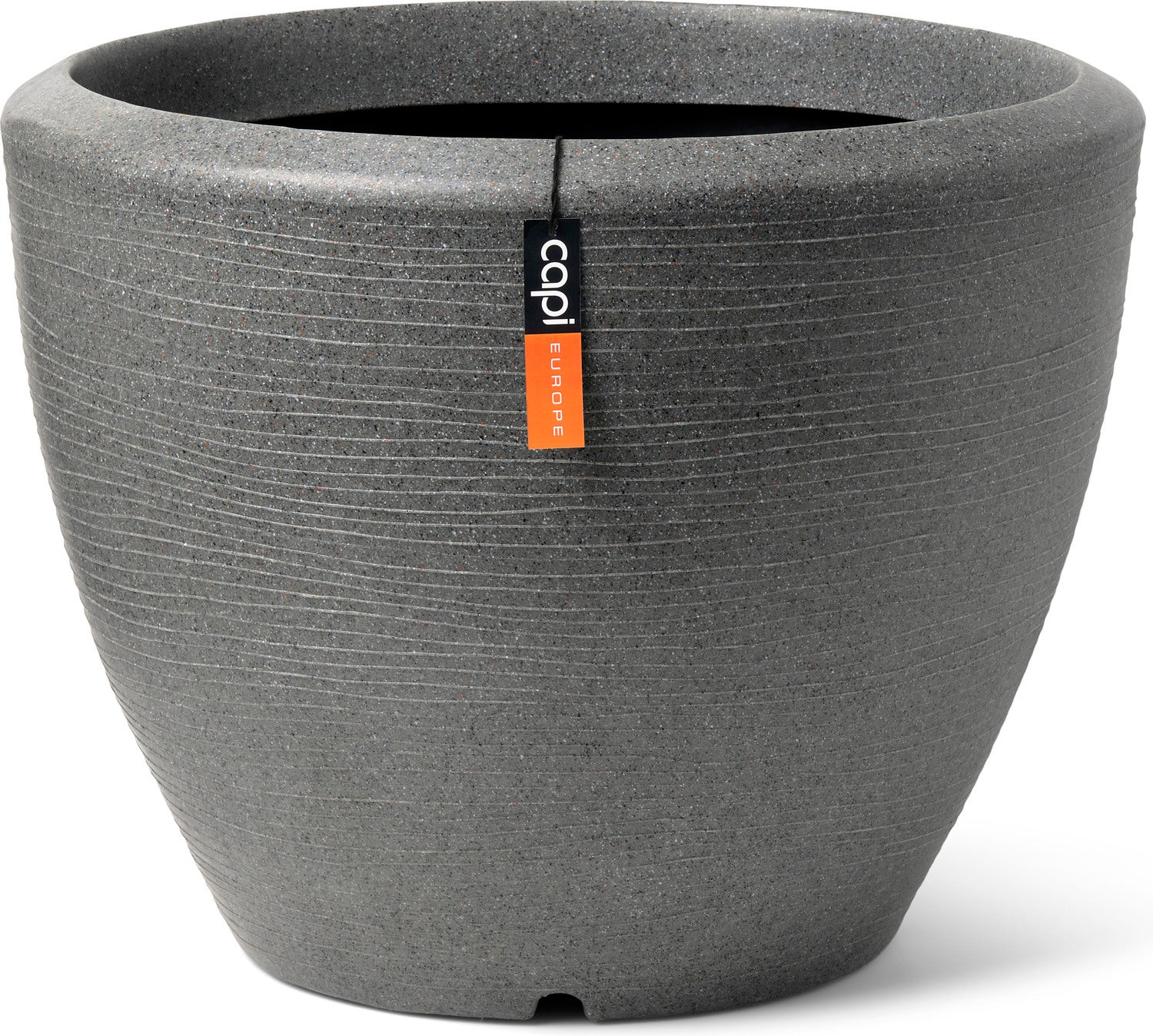 Capi Europe bloempot Granite antraciet D 75 H 60 cm