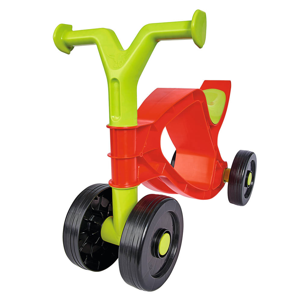 Big Flippi loopfiets - rood/groen