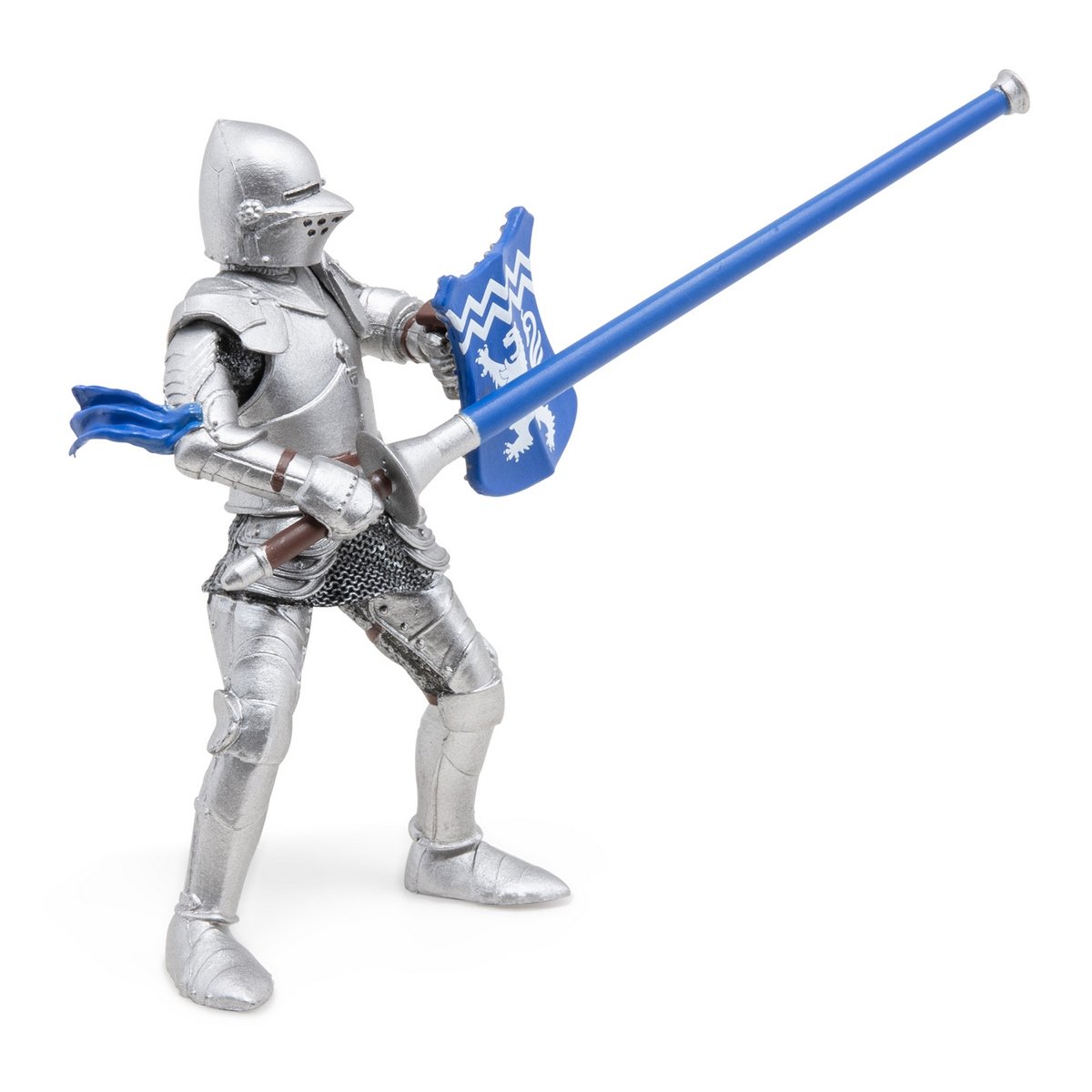 Figurine Chevalier lion à la lance