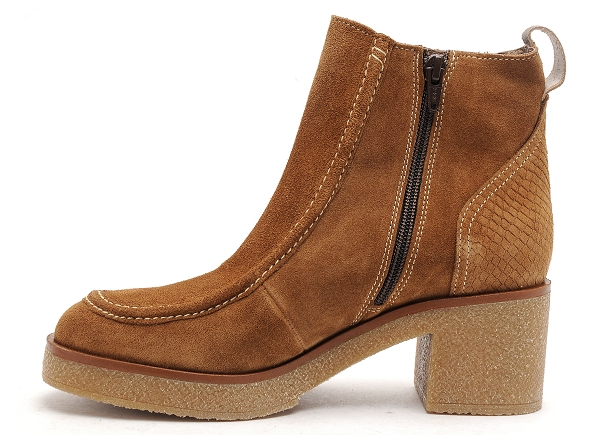 Minka boots bottine talons femme gaby marron