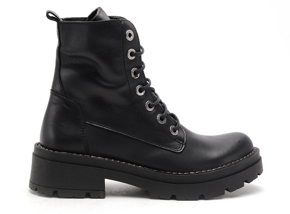 Chacal boots bottine plates femme 6456 noir