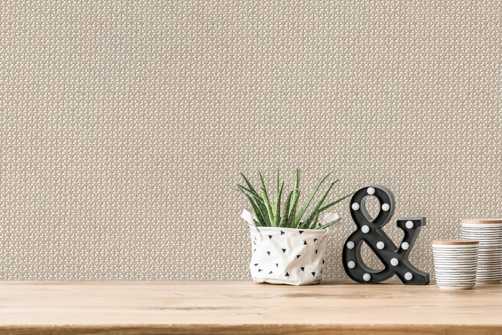 A.S. Creation Vliestapete - braun-beige - Retro - 10 Meter