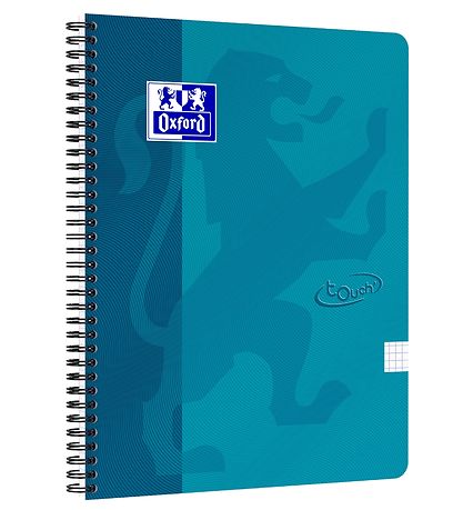 Oxford Notizbuch - Touch - Kariert - A4 + Türkis